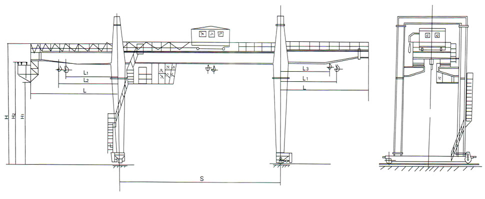 雙梁門式起重機(jī)